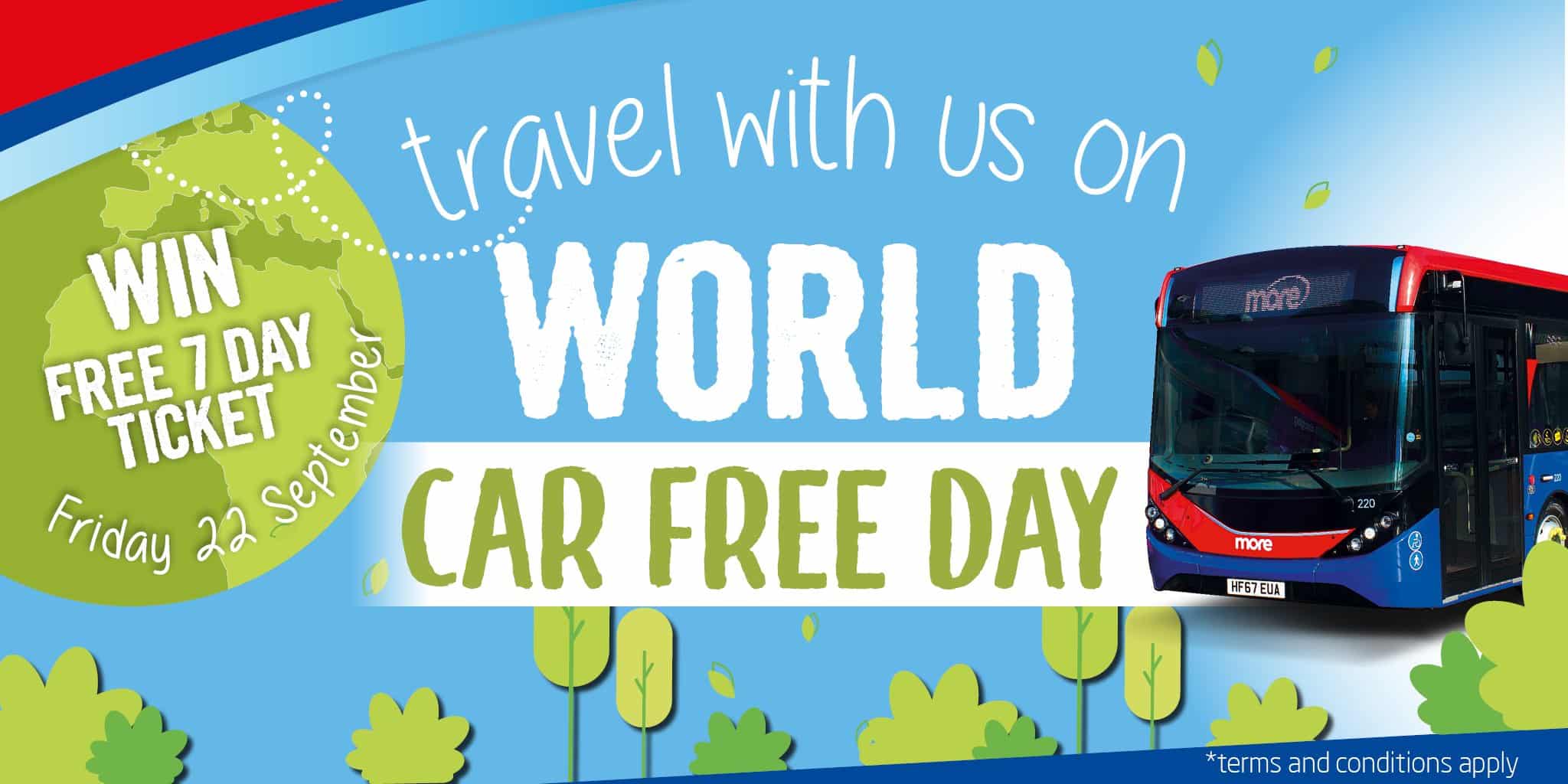 Travel with us on World Car Free Day. 