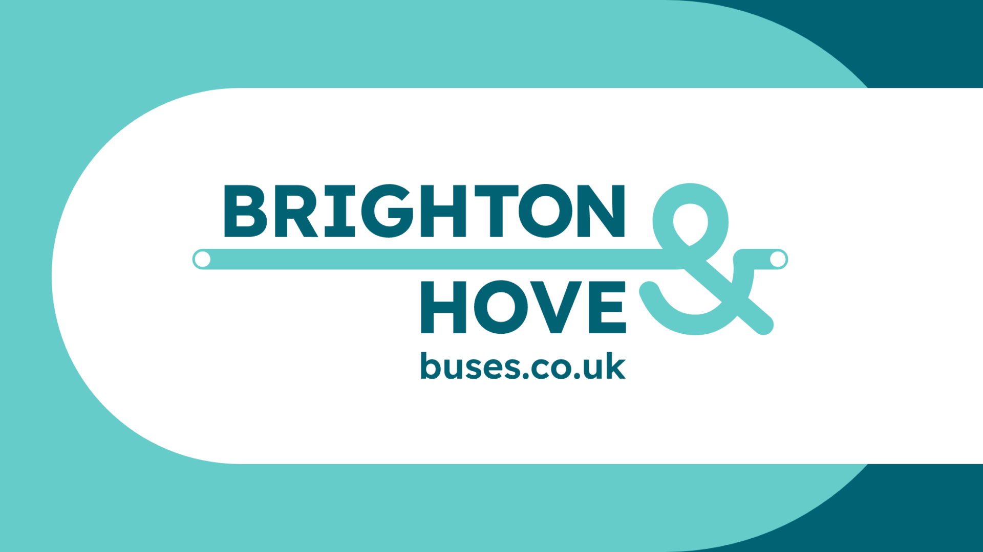 New teal/turquoise logo for Brighton & Hove Buses