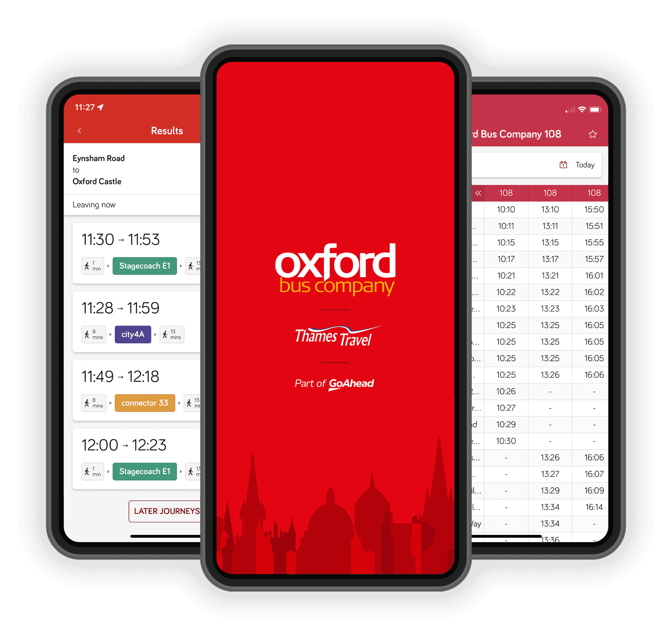 Oxford Bus Company app